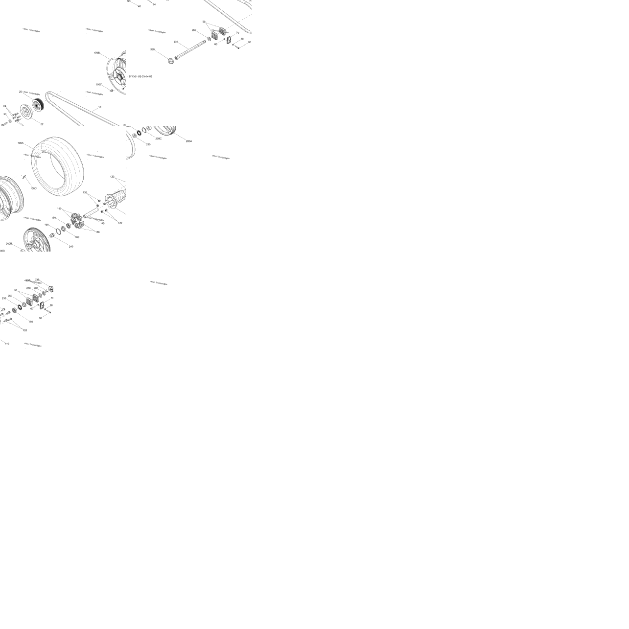 Drive System, Rear