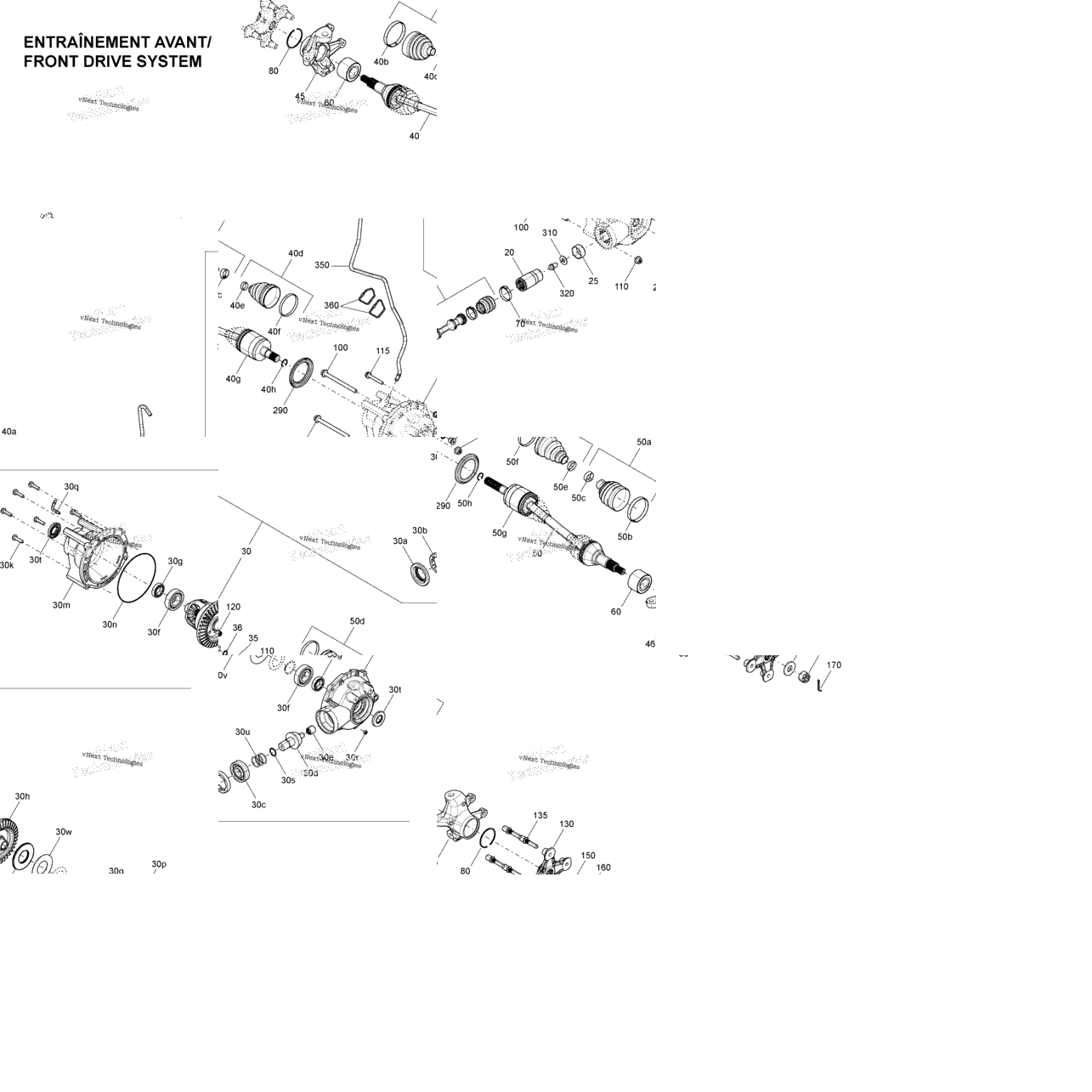 Drive System, Front