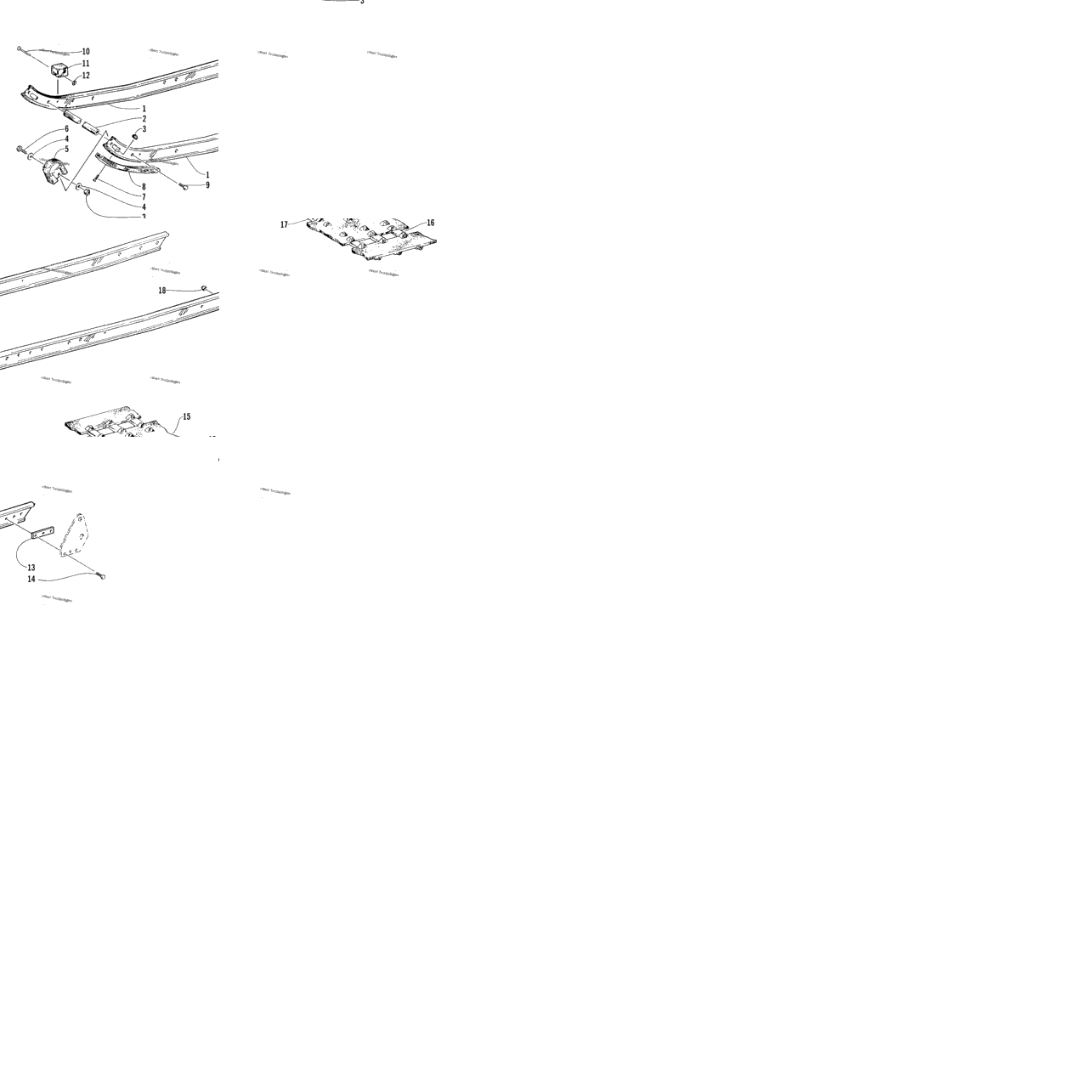 Slide Rail And Track Assembly