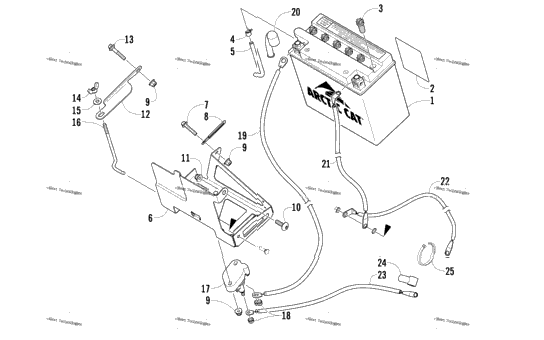 Battery And Tray Assembly