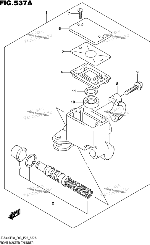 Front Master Cylinder