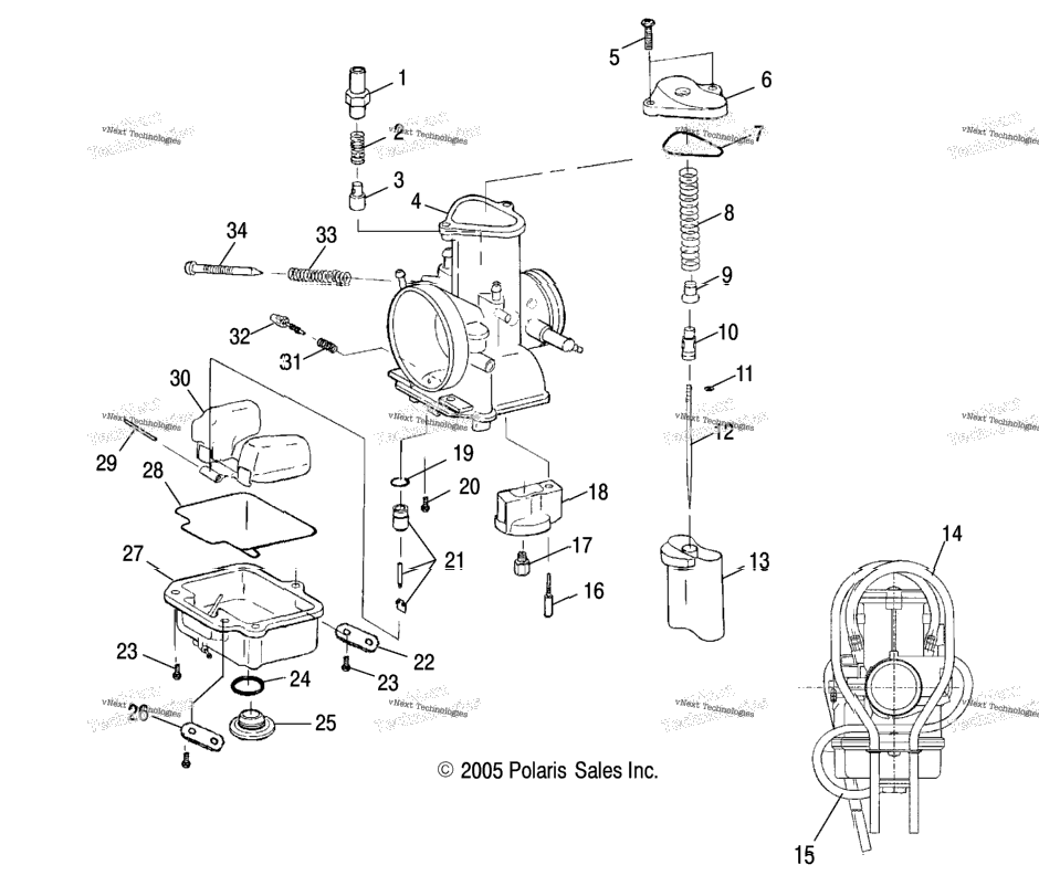 Engine, Carburetor