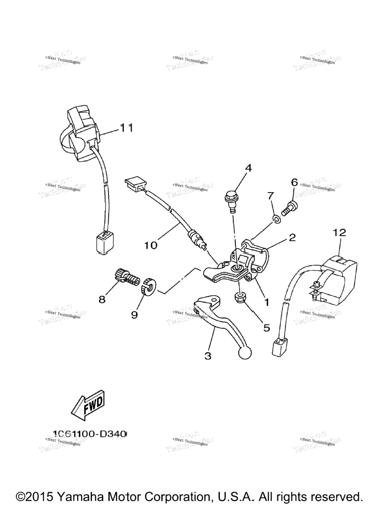 Handle Switch Lever