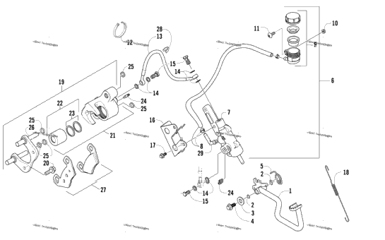 Auxiliary Brake Assembly