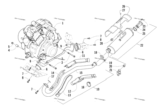 Engine And Exhaust