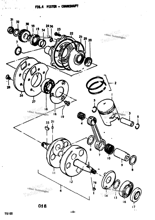 Piston - Crankshaft