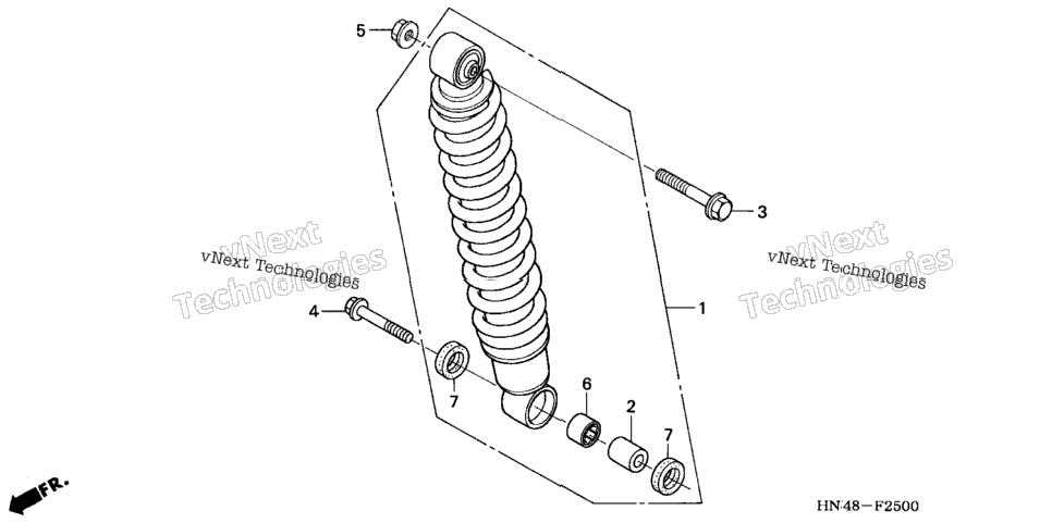 Rear Shock Absorber