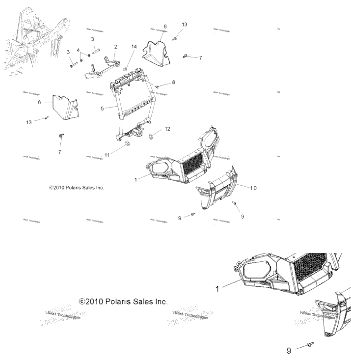 Body, Front Bumper & Mounting