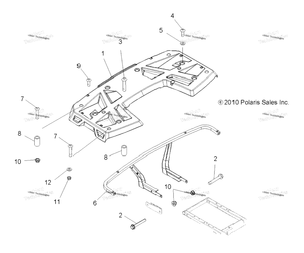 Body, Rear Rack