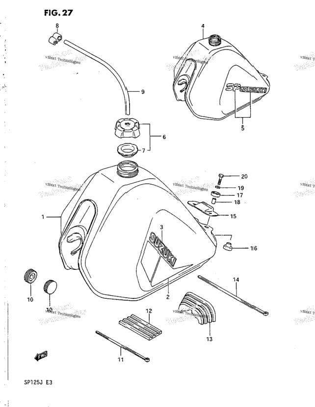 Fuel Tank (Model G/H)