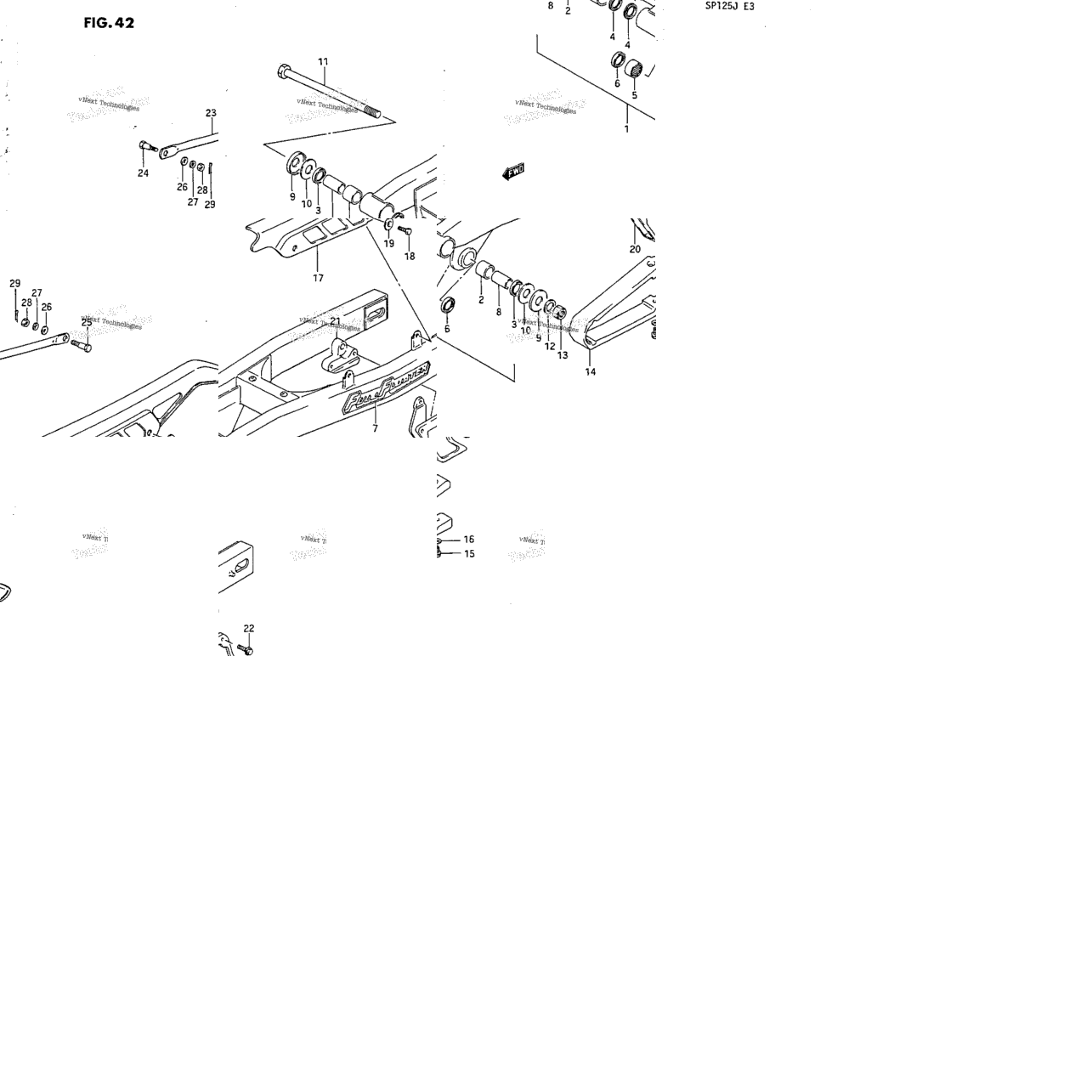 Rear Swinging Arm