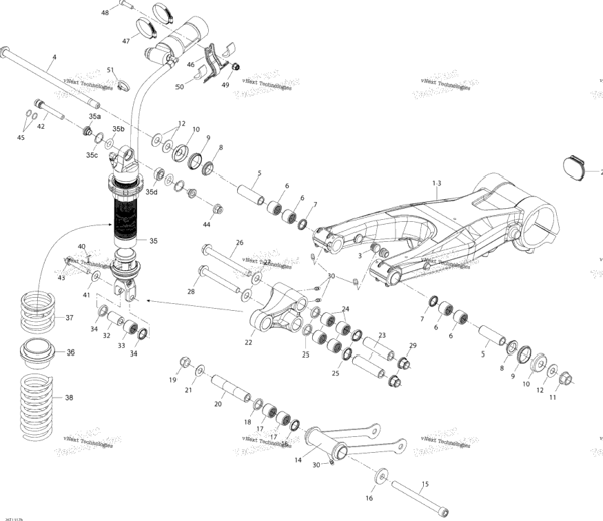 Rear Suspension Xmx