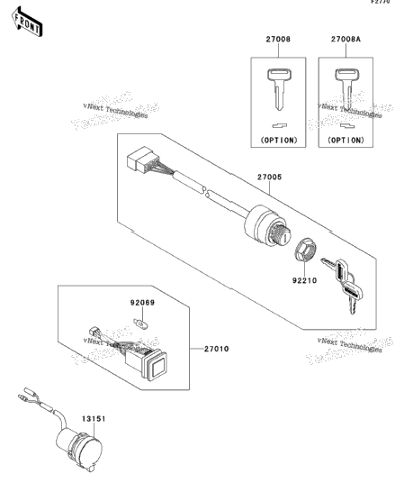 Ignition Switch(G9f&Sim;Gcf)