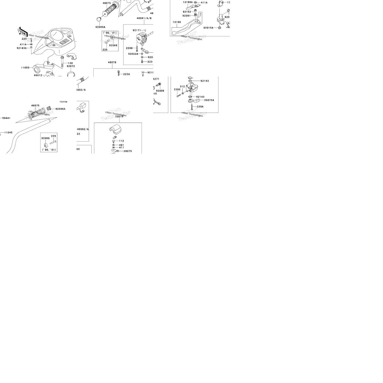 Handlebar (A2/A3/A4)