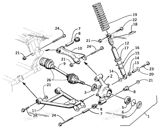 Rear Suspension Assembly