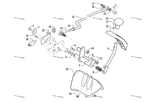 Reverse Shift Lever Assembly