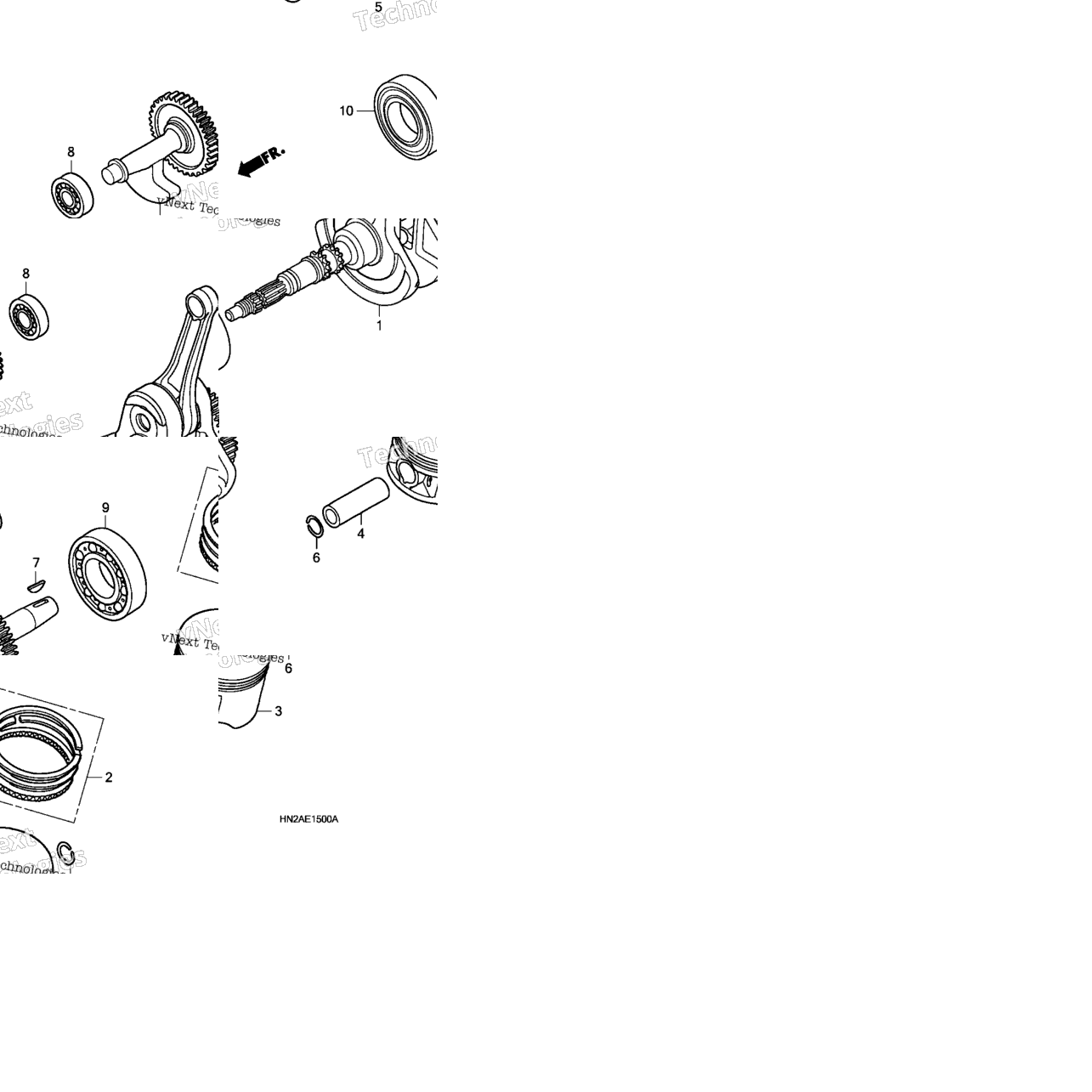 Crankshaft + Piston