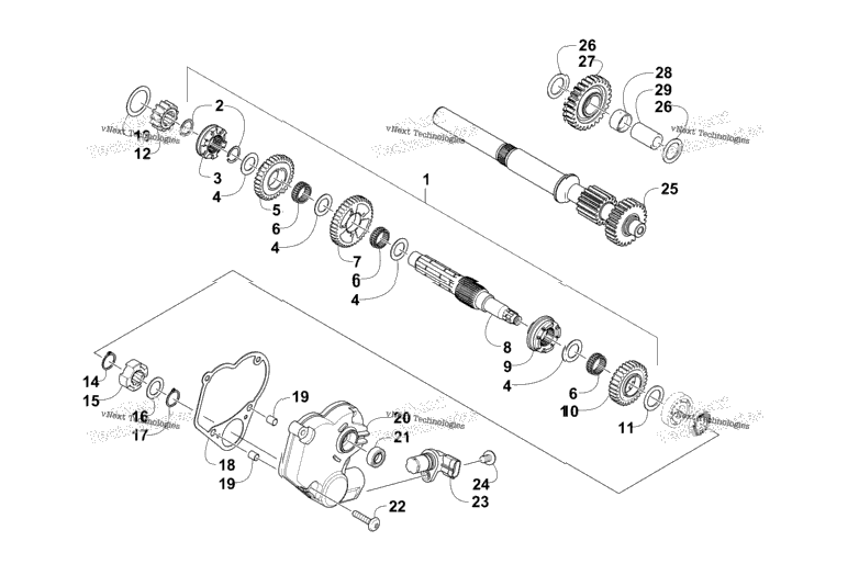 Secondary Transmission Assembly
