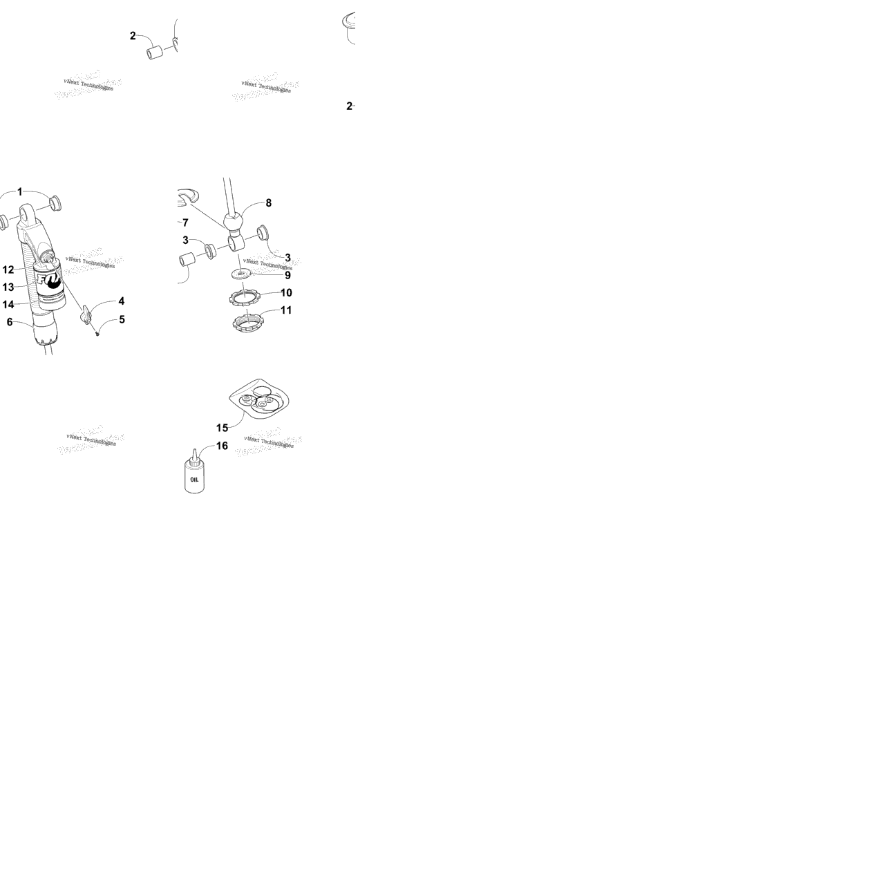 Front Suspension Shock Absorber
