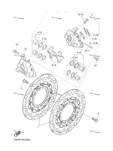 Front Brake Caliper