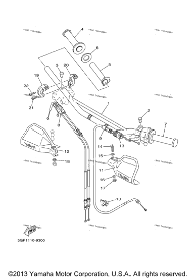 Steering Handle Cable