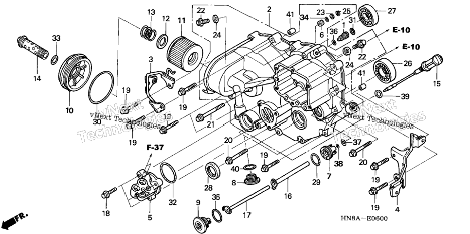 Front Crankcase Cover