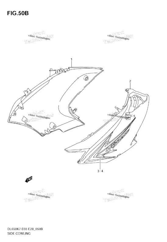 Side Cowling (Model K9)