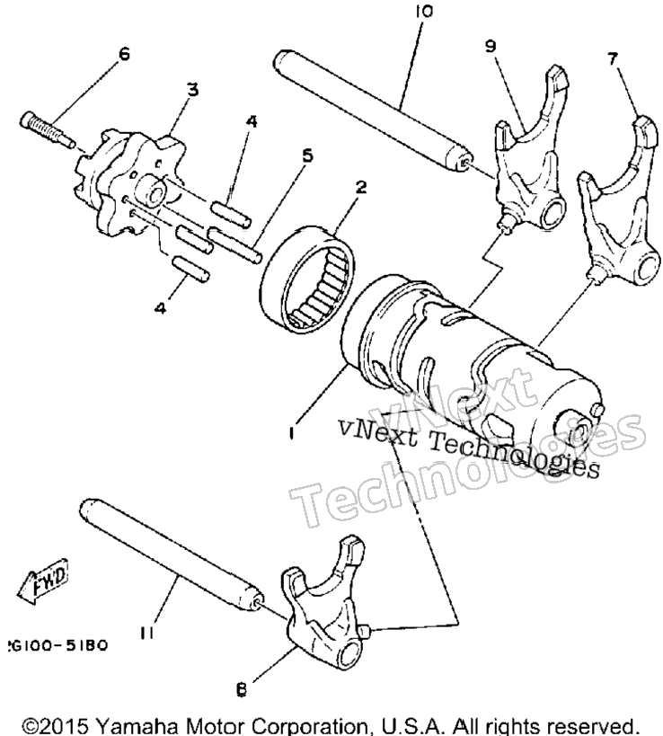 Shift Cam-Fork