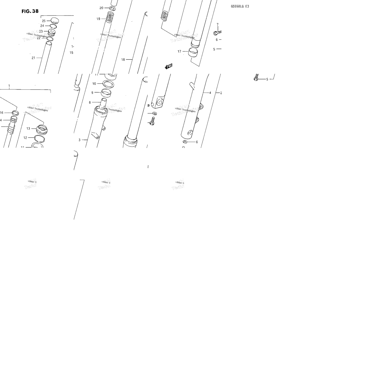 Front Fork (Model G)