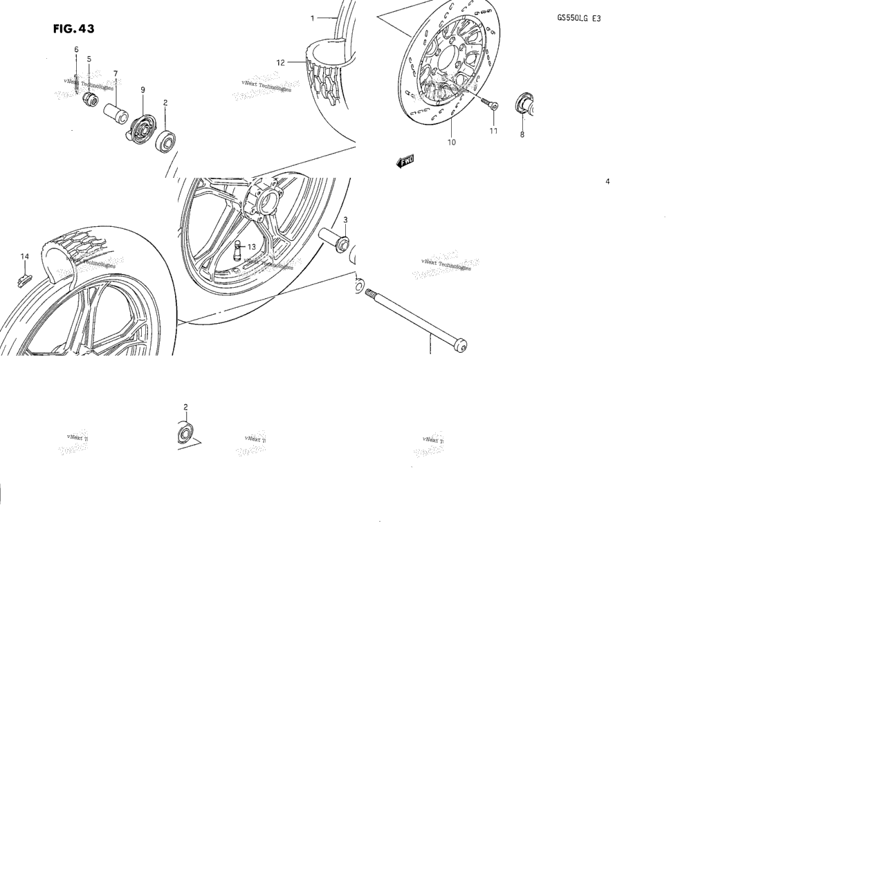 Front Wheel (Model G)