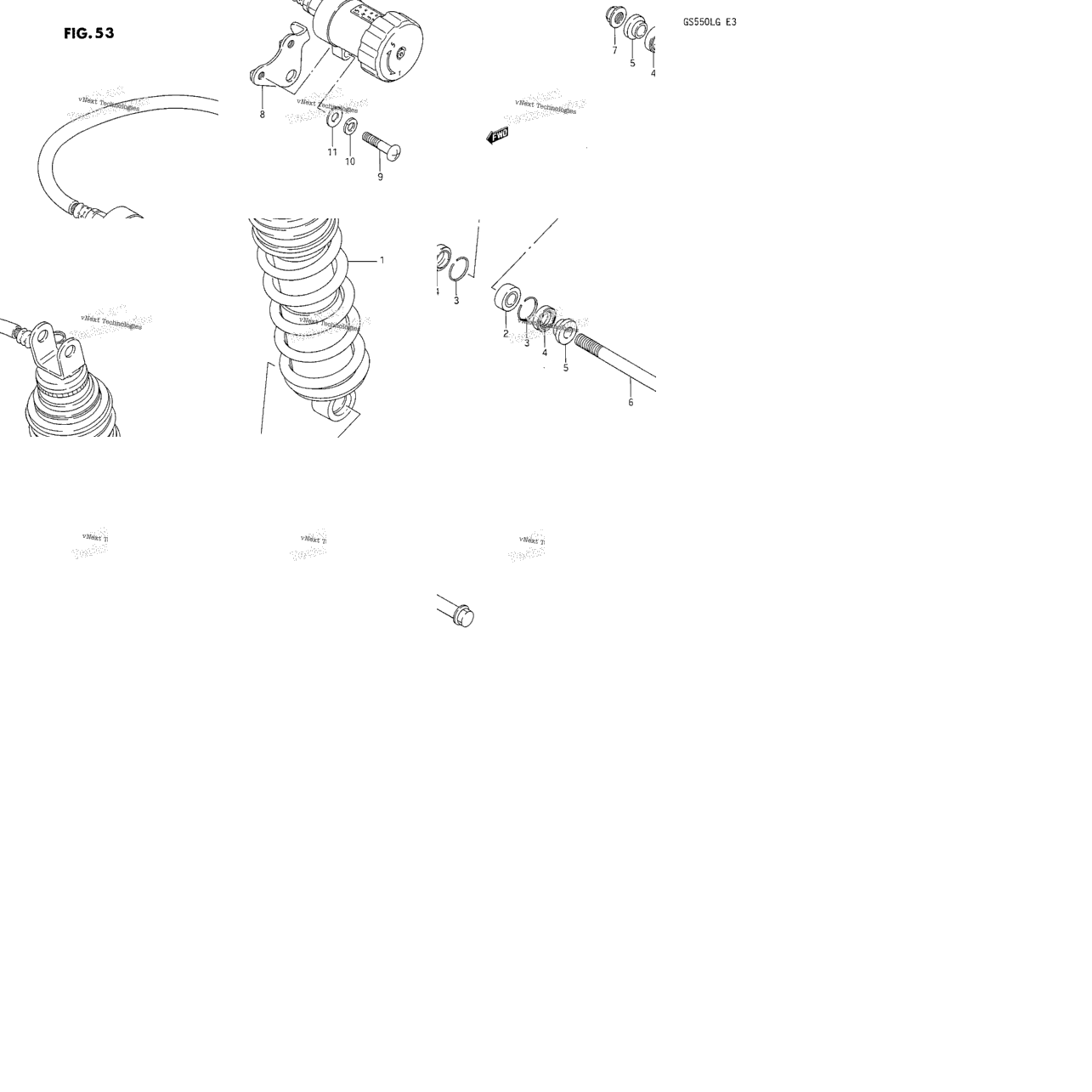 Rear Shock Absorber