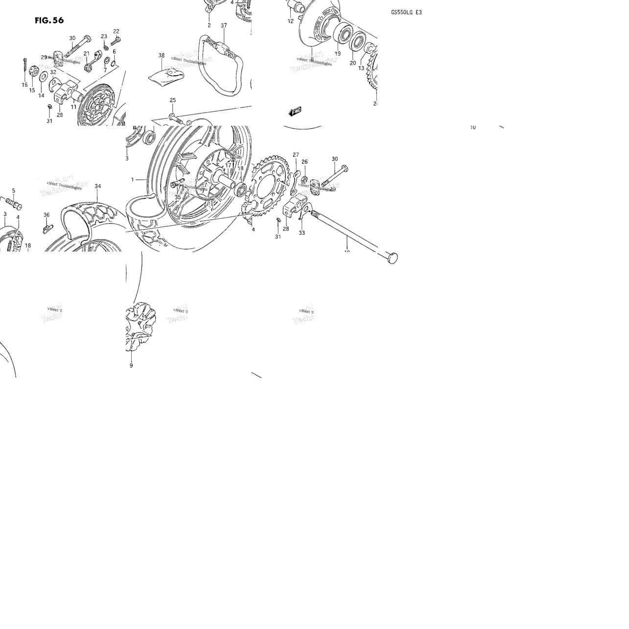 Rear Wheel