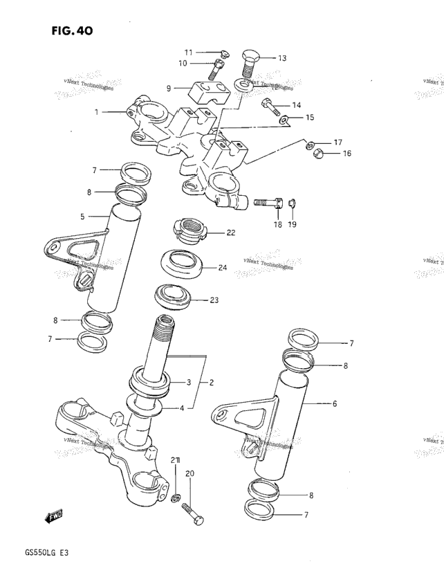 Steering Stem (Model G)