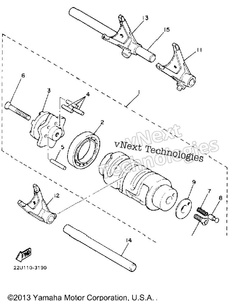 Shift Cam Fork
