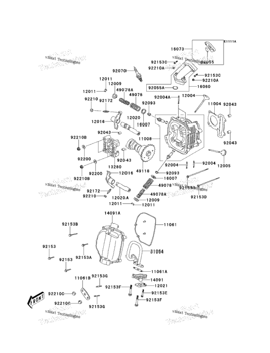 Cylinder Head (A8f-Abf)