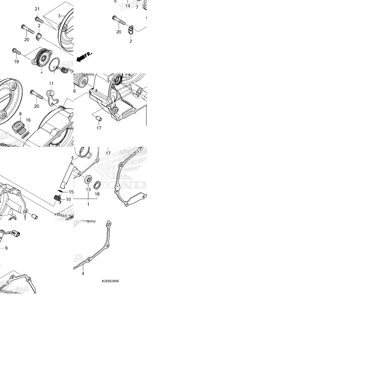 Right Crankcase Cover