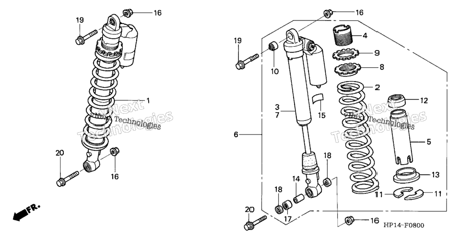 Front Shock Absorber