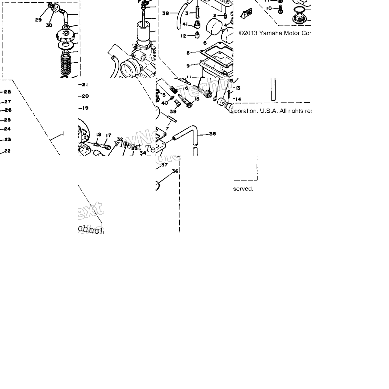 Carburetor Mx100h - J - K