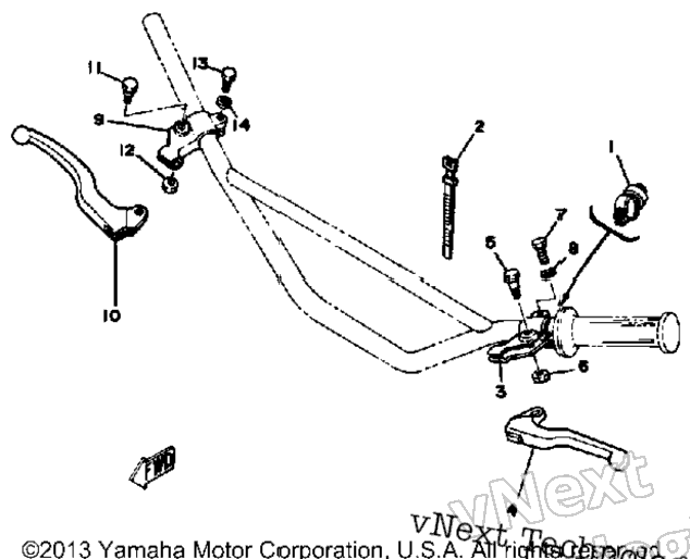 Handle Switch - Lever Mx100h - J - K