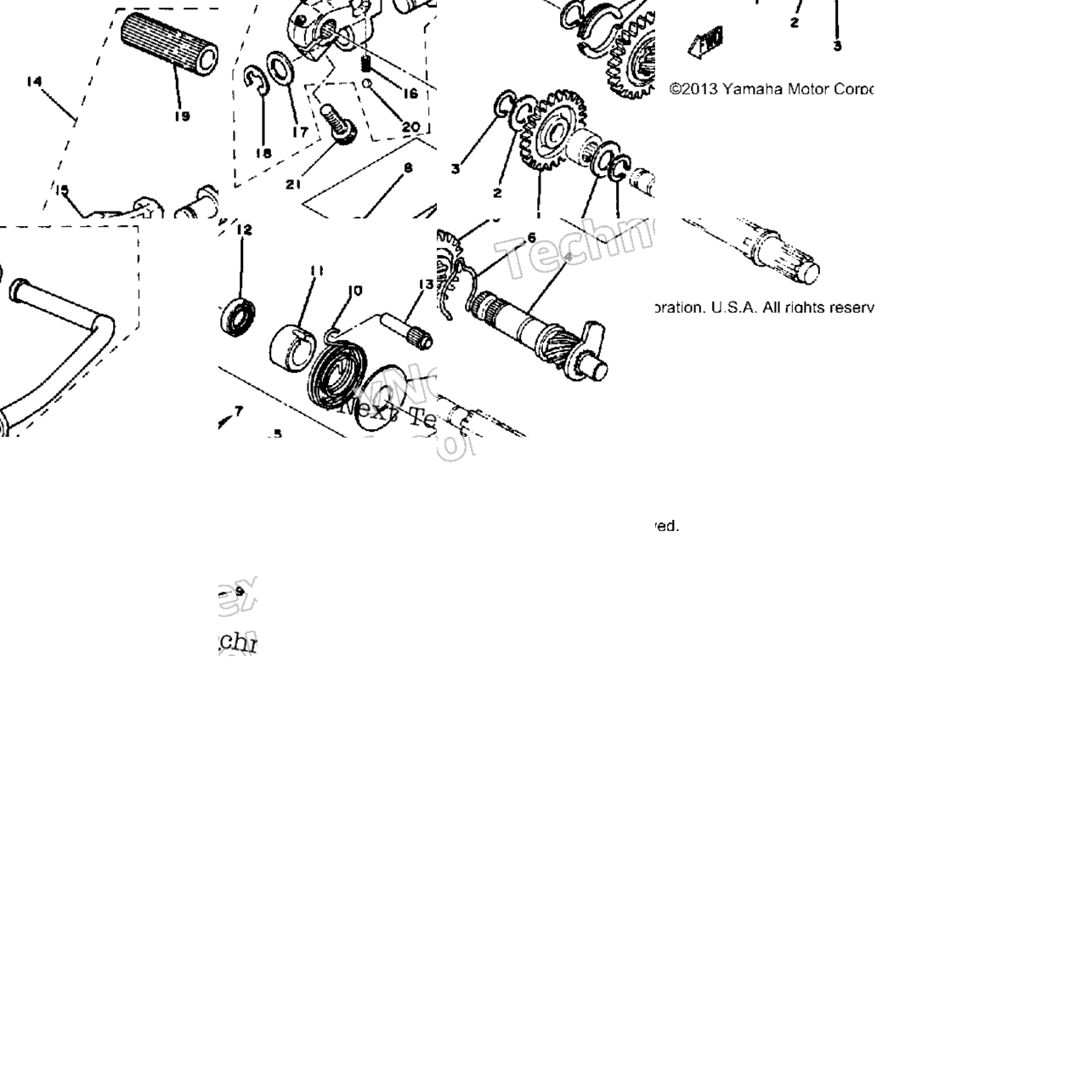 Kick Starter Mx100h - J - K