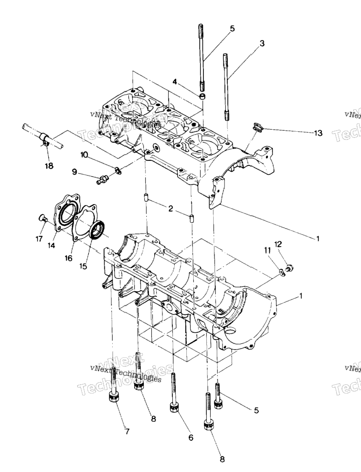 Crankcase 650