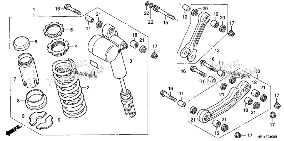 Rear Shock Absorber