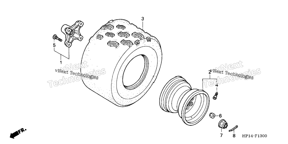Rear Wheel