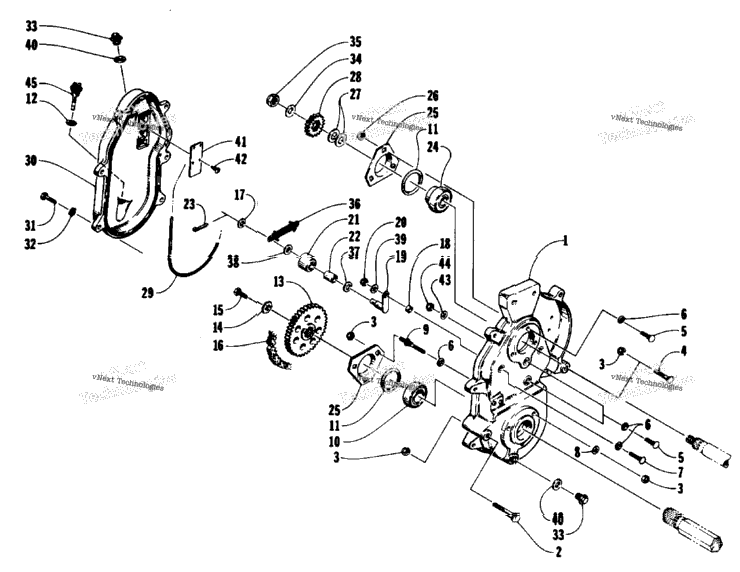 Drive/Dropcase Assembly