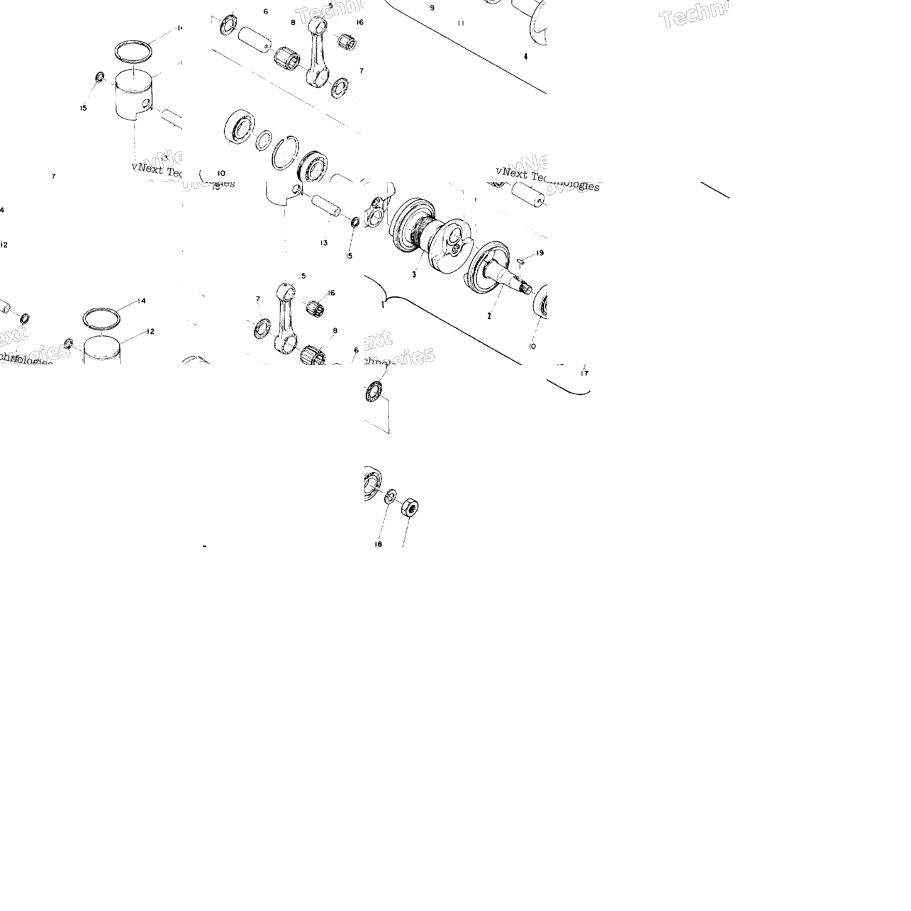 Piston & Crankshaft (4909500950033A)