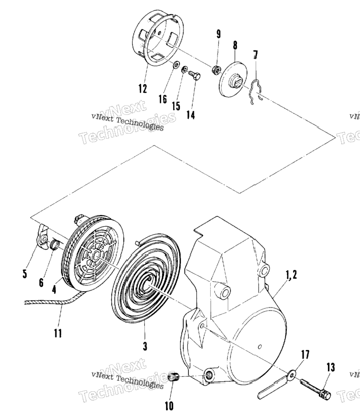Recoil Starter (4909500950040A)