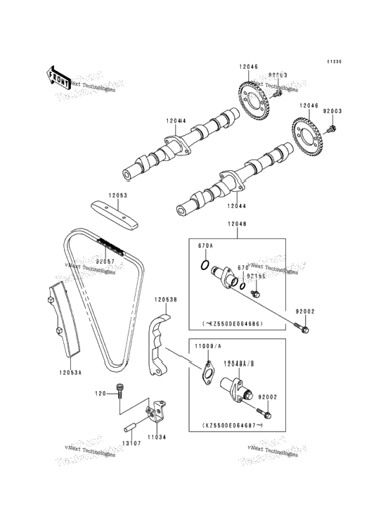 Camshaft/Tensioner