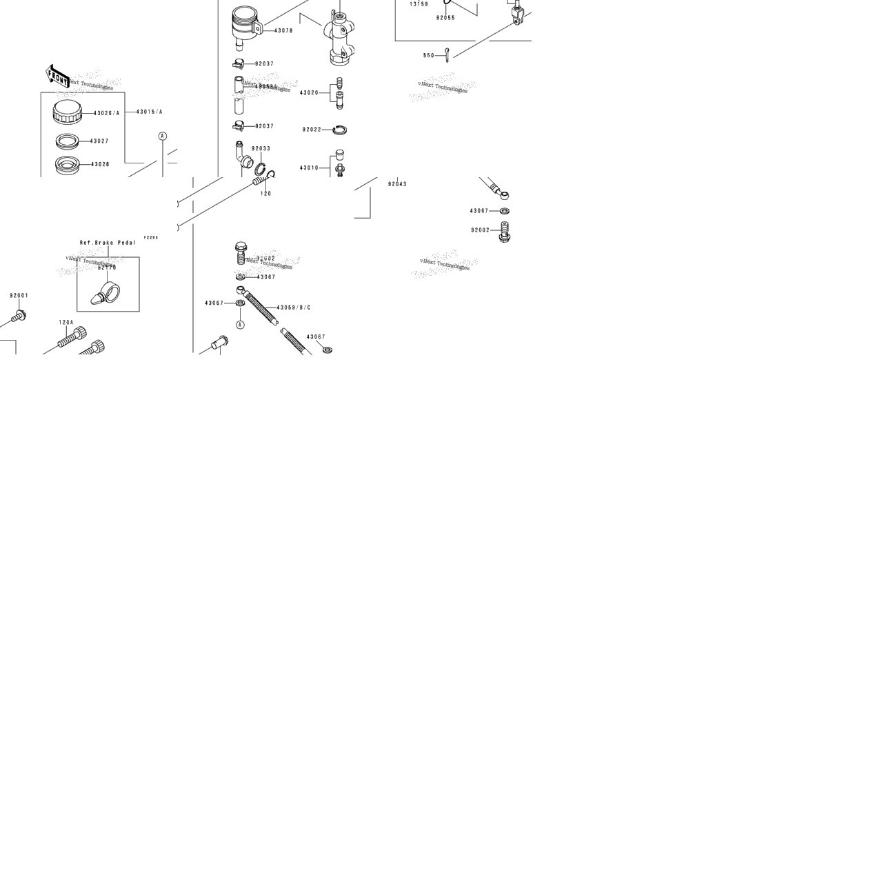 Rear Master Cylinder