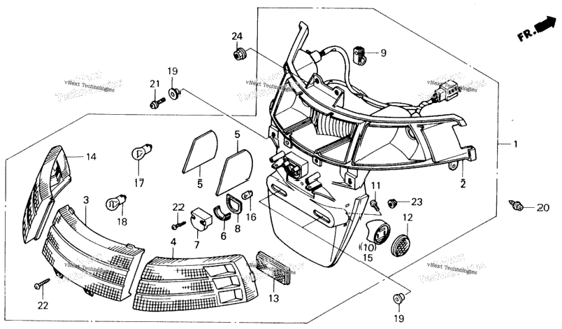 Rear Combination Light