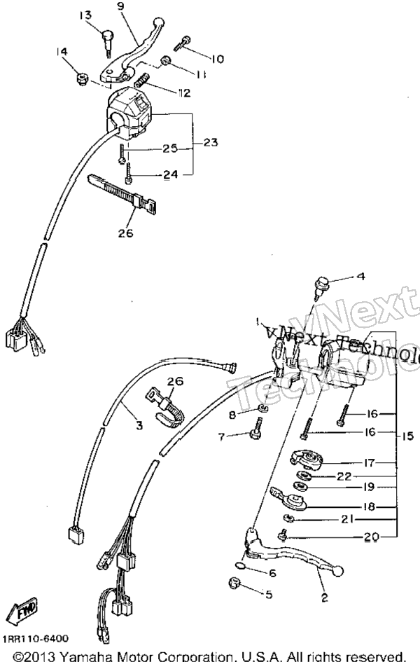 Handle Switch Lever